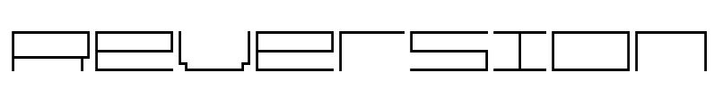 Reversion Font Image
