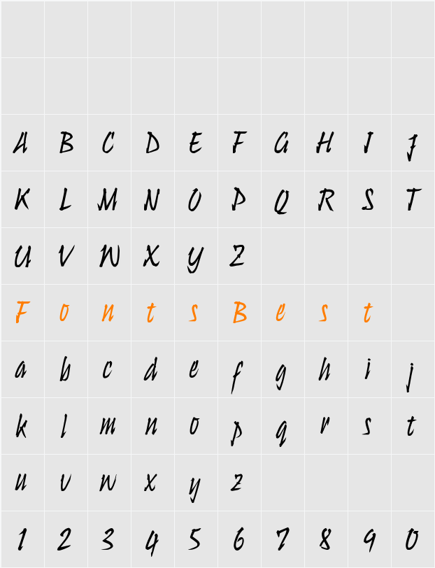Ulysses LT Character Map