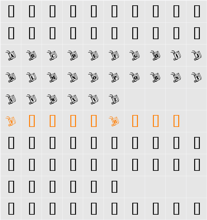 KR Moving Day Character Map
