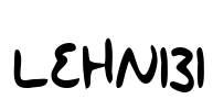 LEHN131 Font Image