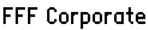 FFF Corporate Font Image