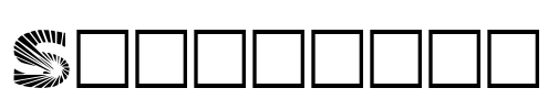 Starburst Font Image