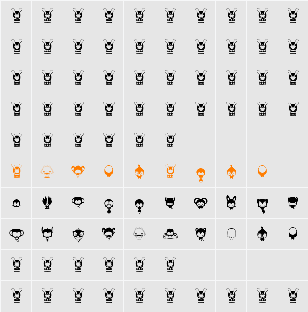 animal_kai Character Map