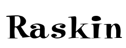 Raskin Font Image