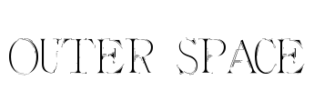 Outer Space Font Image