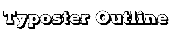 Typoster Outline