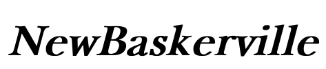 NewBaskerville Font Image