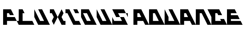 Fluxious Advance Font Image