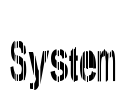 System Font Image