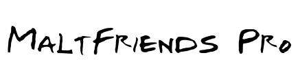 MaltFriends Pro Font Image