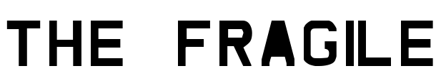 The Fragile Font Image