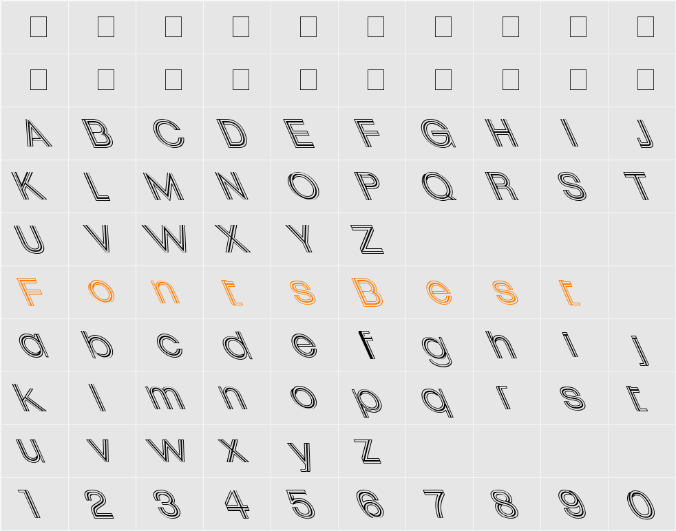 Uptight Hollow Extreme Lefti Character Map
