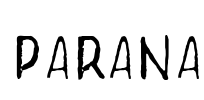 Parana Font Image