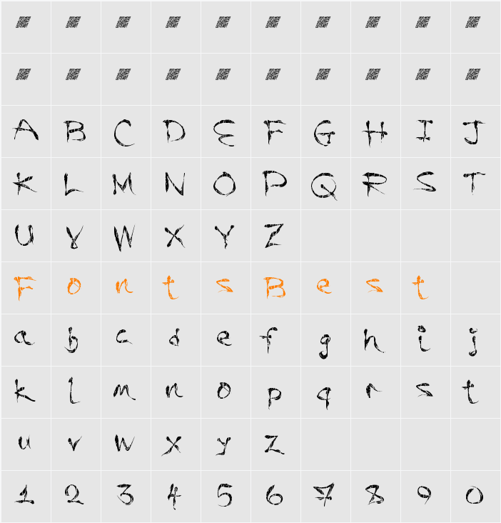 ReadyMade Character Map