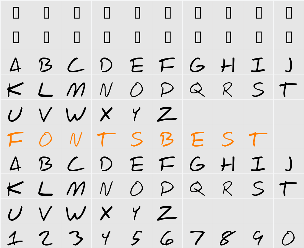 Scrawl Of The Chief Character Map
