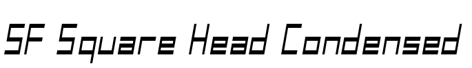 SF Square Head Condensed