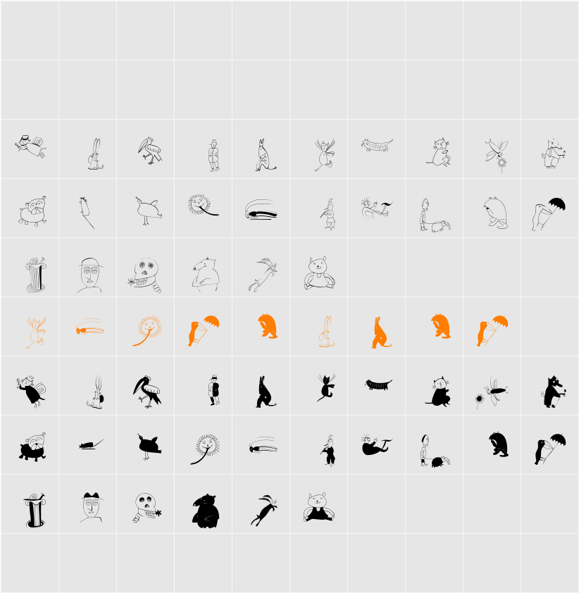 ForKiddies Character Map