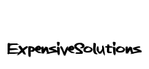 ExpensiveSolutions Font Image