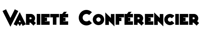 Varieté Conférencier