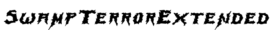 SwampTerrorExtended Font Image