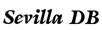 Sevilla DB Font Image