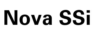 Nova SSi Font Image