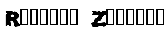 Redneck Zombies Font Image