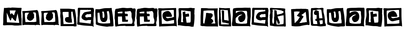 Woodcutter Black Square