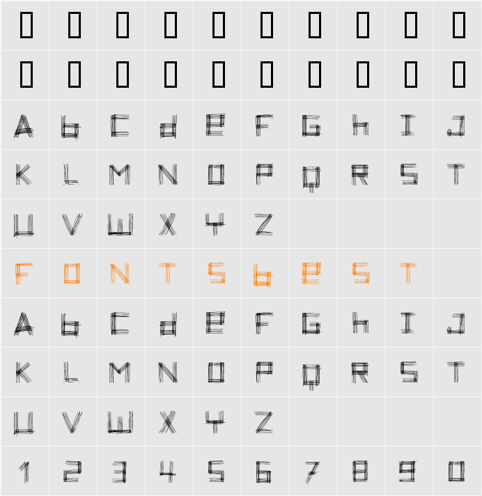 zoë the zebra Character Map