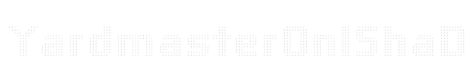 YardmasterOnlShaD Font Image