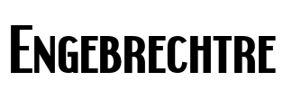 Engebrechtre Font Image