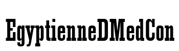 EgyptienneDMedCon Font Image