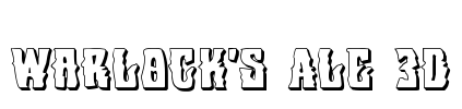 Warlock's Ale 3D