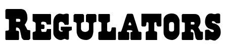 Regulators Font Image