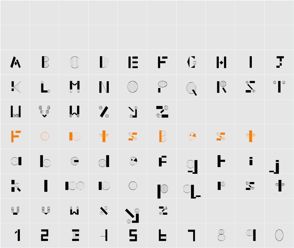 sophie hall baudern Character Map