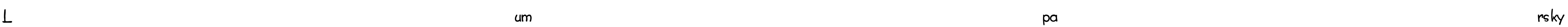 Lumparsky Font Image