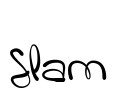 Slam Font Image
