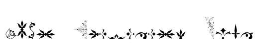 Soft Ornaments Five Font Image
