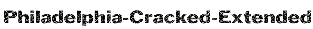 Philadelphia-Cracked-Extended Font Image