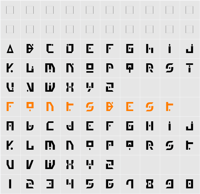 Generation Nth Condensed Character Map