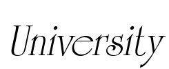 University