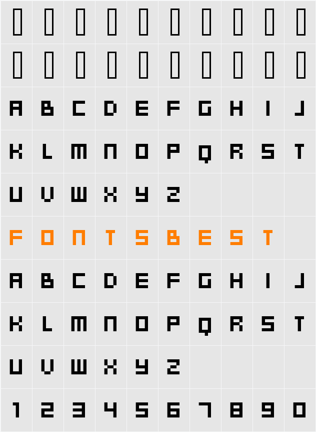 FFF Planeta Character Map