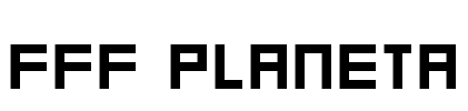 FFF Planeta Font Image
