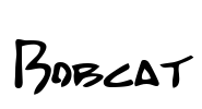 Bobcat Font Image