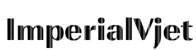 ImperialVjet Font Image