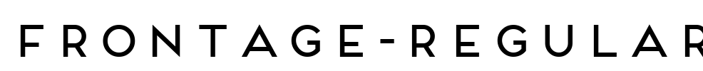 Frontage-Regular