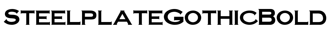 SteelplateGothicBold