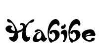 Habibe Font Image