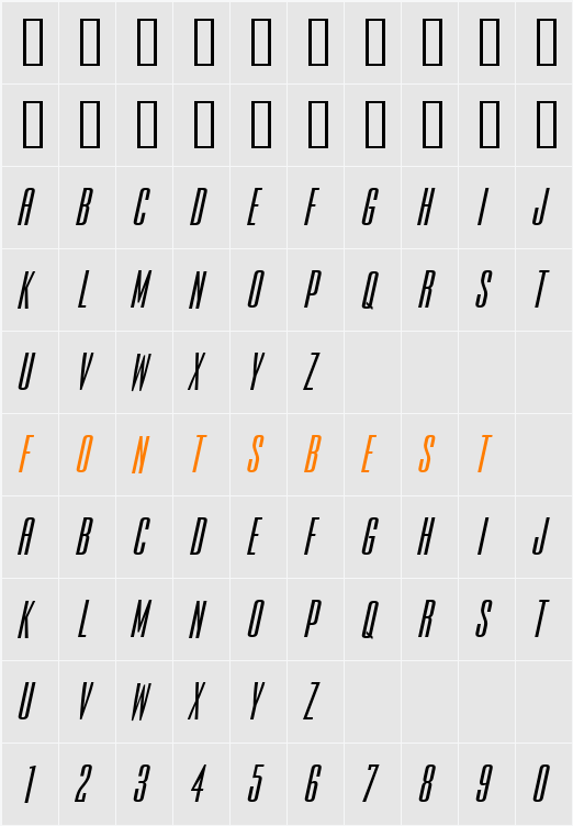 Expel Wide Character Map