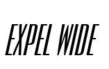 Expel Wide Font Image